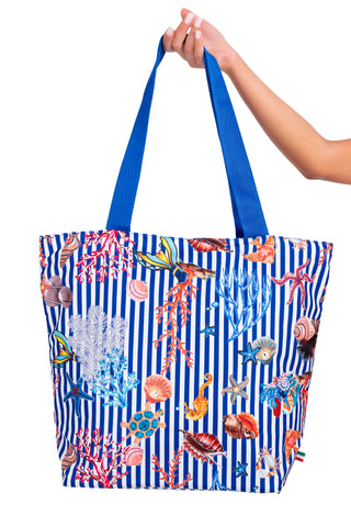 Large Kamvas Bag with Piazzetta Pattern