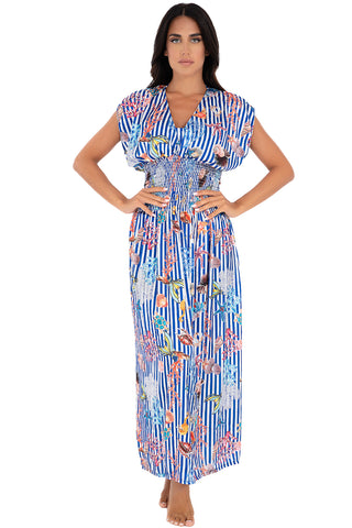 Sofia dress with Piazzetta pattern