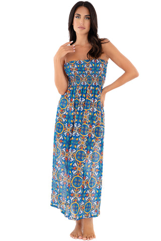Ariel Paris Dress with Scalinatella Pattern
