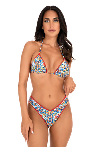 Triangle bikini with Brazilian Camerelle