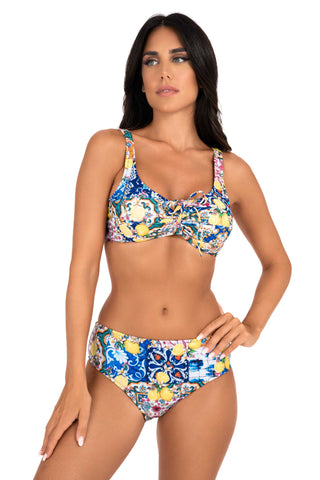 Tragara' Lace Bodice Bikini