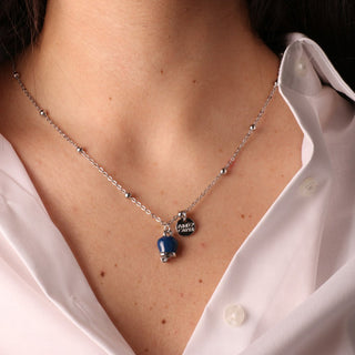 Blue Campanella Necklace